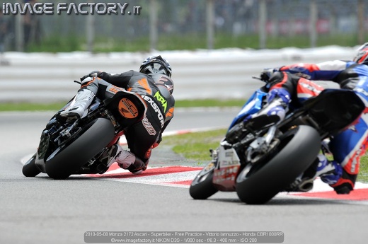 2010-05-08 Monza 2172 Ascari - Superbike - Free Practice - Vittorio Iannuzzo - Honda CBR1000RR